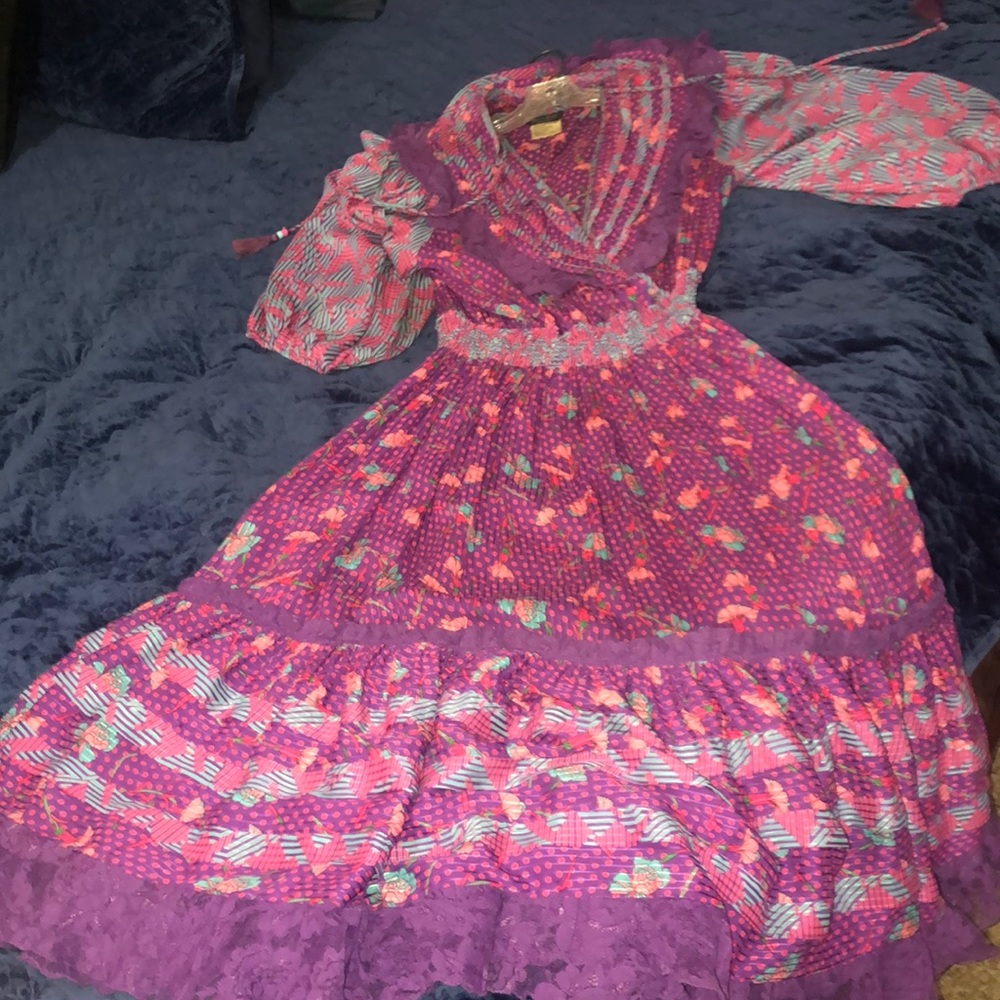 Diane Freis Original Petite Dress 100% Polyester